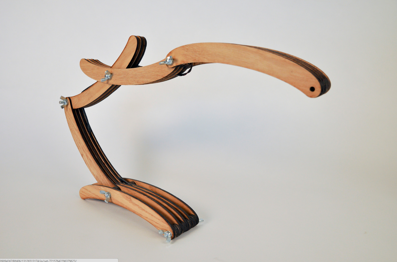 laser cut desk lamp