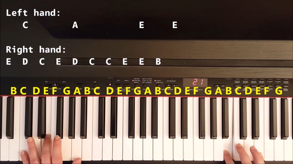 How To Play Piano And Easy Piano Songs For Beginners 4 Steps Instructables How To Play Piano And Easy Piano Songs For Beginners 4 Steps Instructables