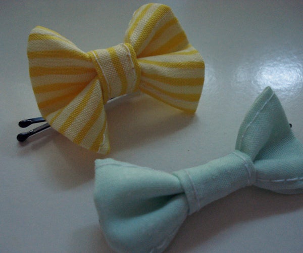 Bobby Pin Hair Bow