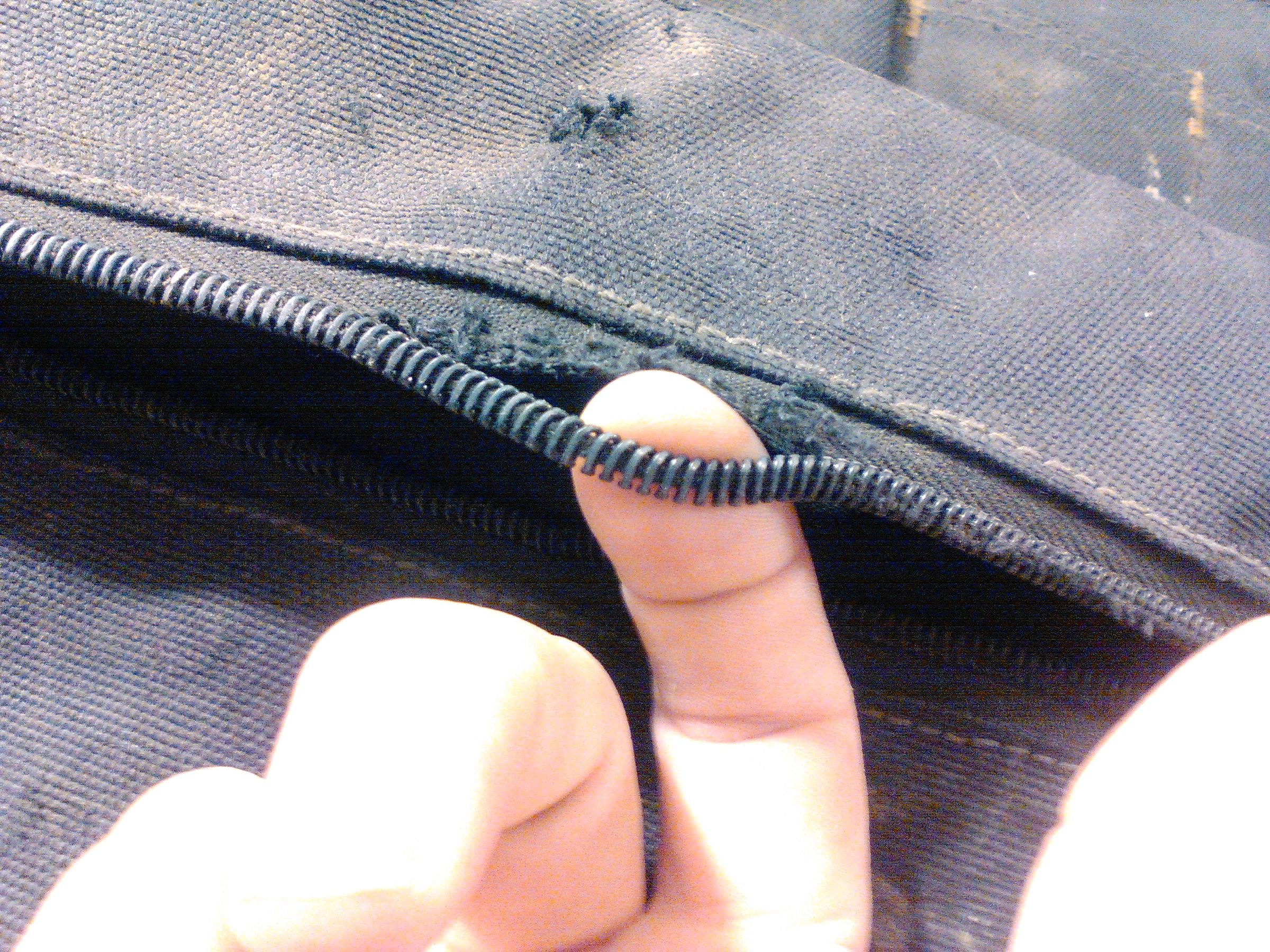 How to Fix Separated Nylon Zipper Teeth 7 Steps (with Pictures) Instructables