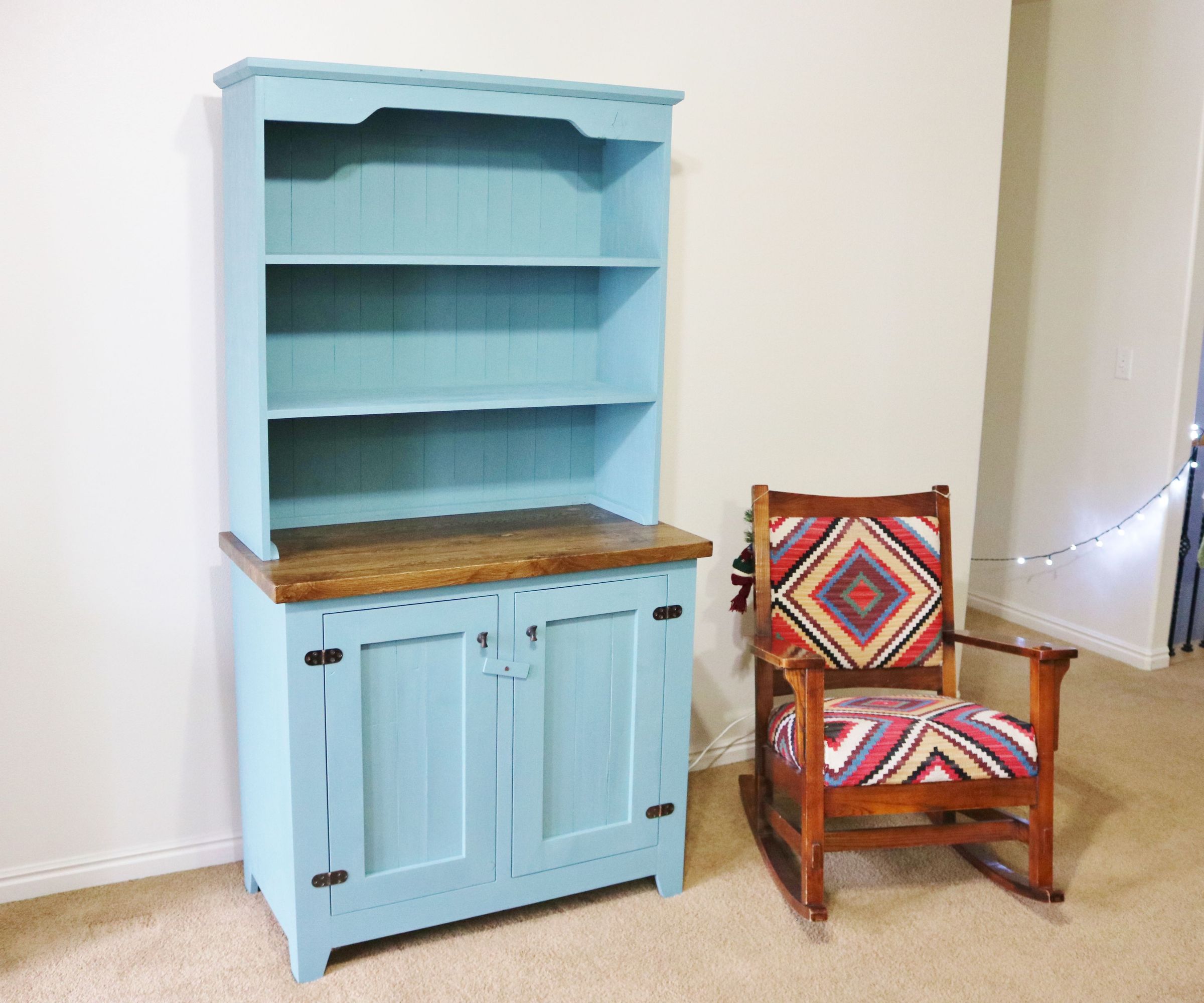 homemade hutch