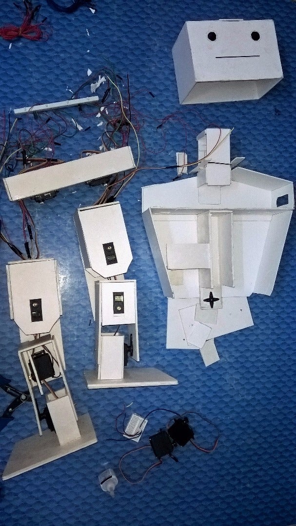 Arduino Based Humanoid Robot Using Servo Motors : 7 Steps (with ...