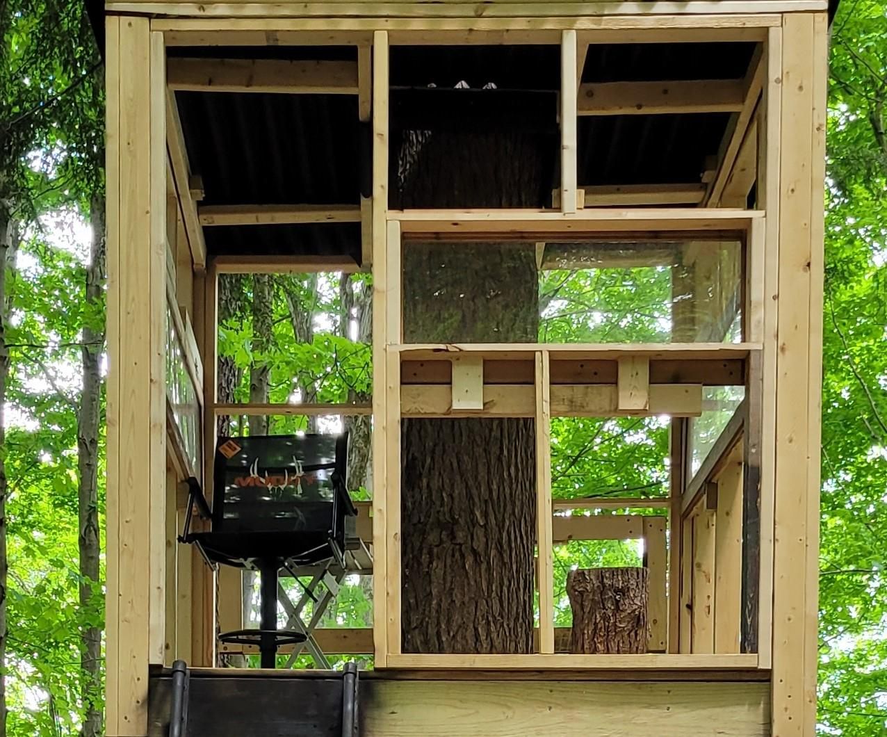 Tree Stand Blind 12 Steps (with Pictures) Instructables