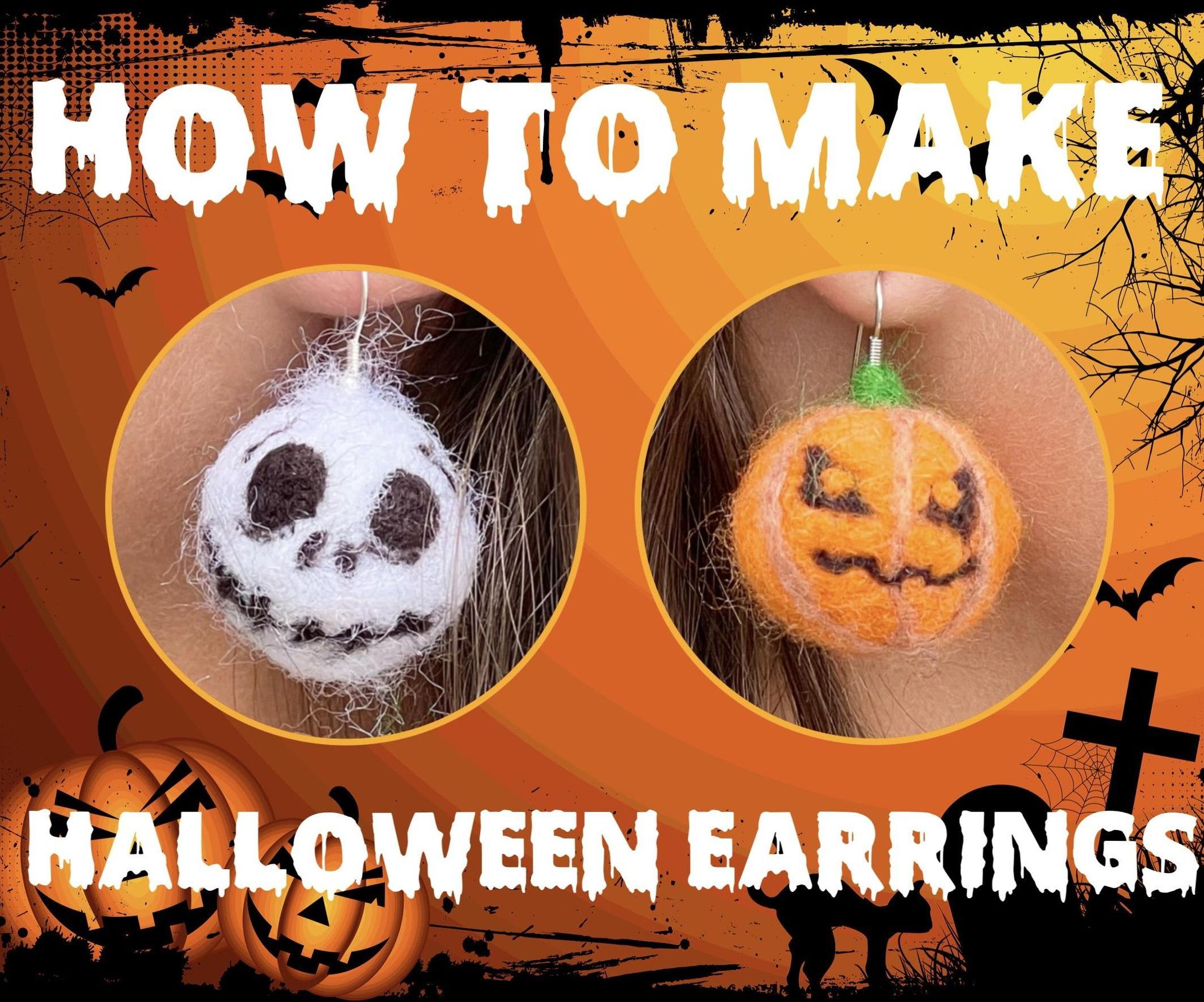 Halloween Themed Earrings! 7 Steps (with Pictures) Instructables
