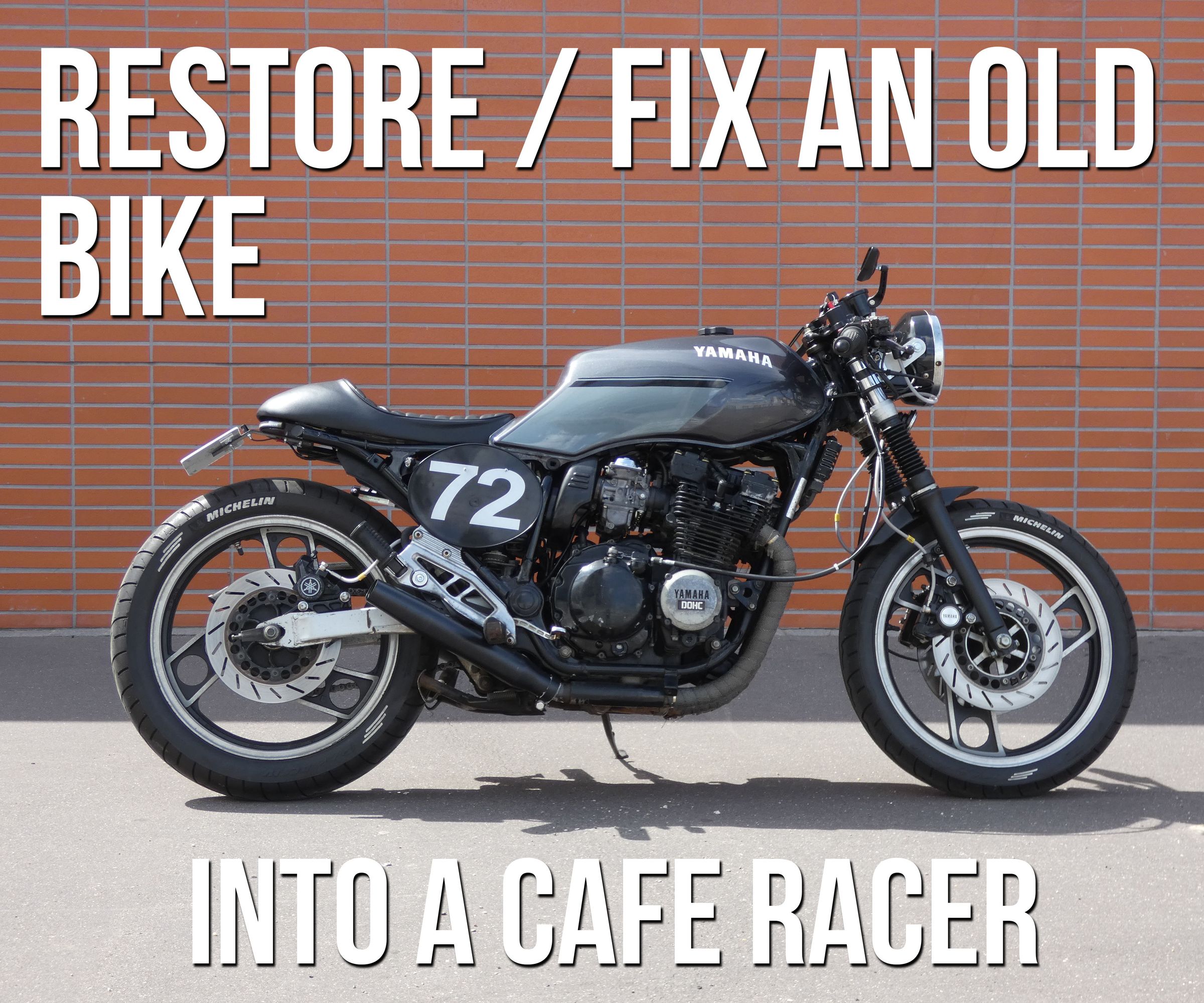 Restoring an Old Motorcycle and Making It a Cafe Racer!