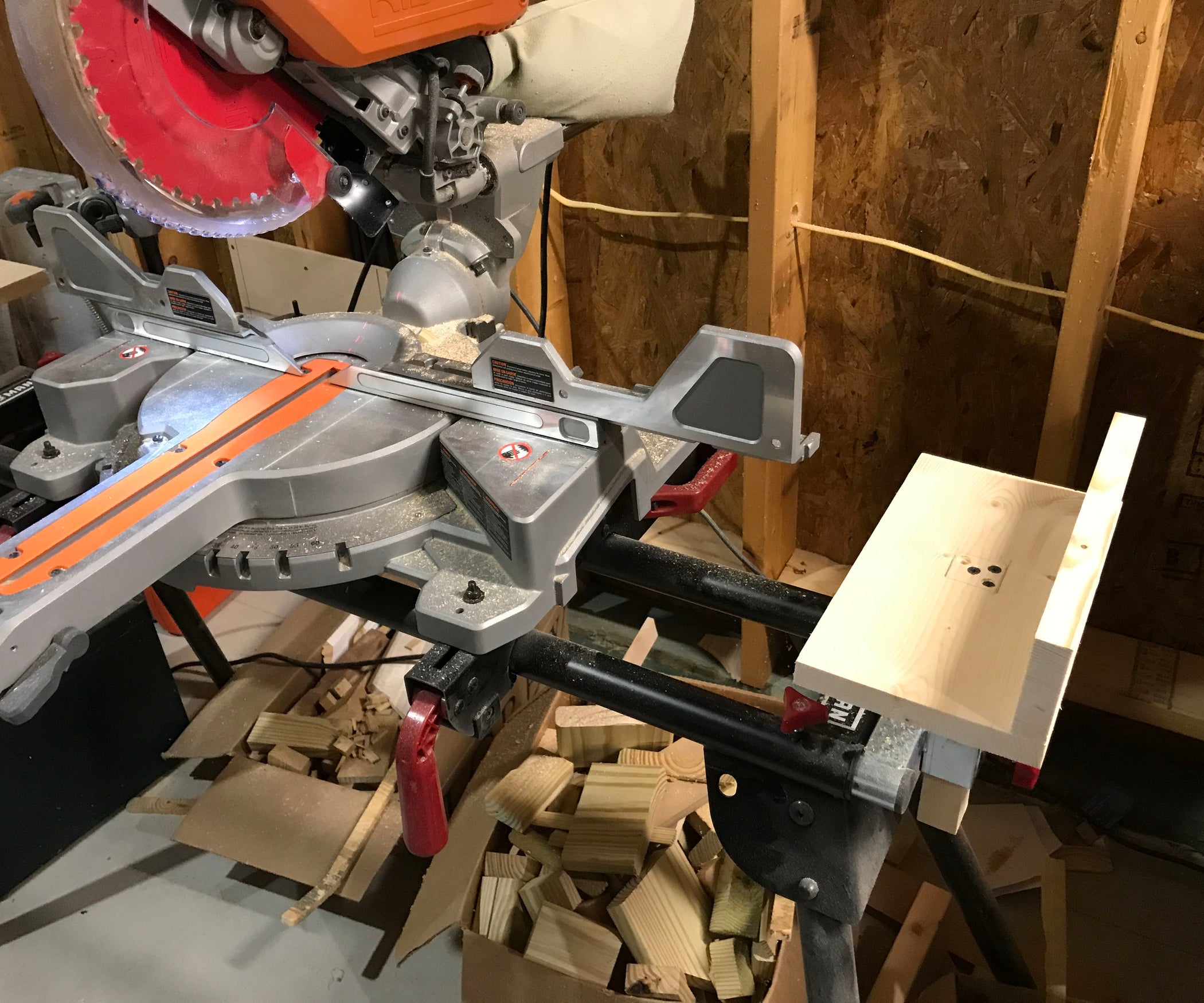 Miter Saw Stand Stops 5 Steps (with Pictures) Instructables