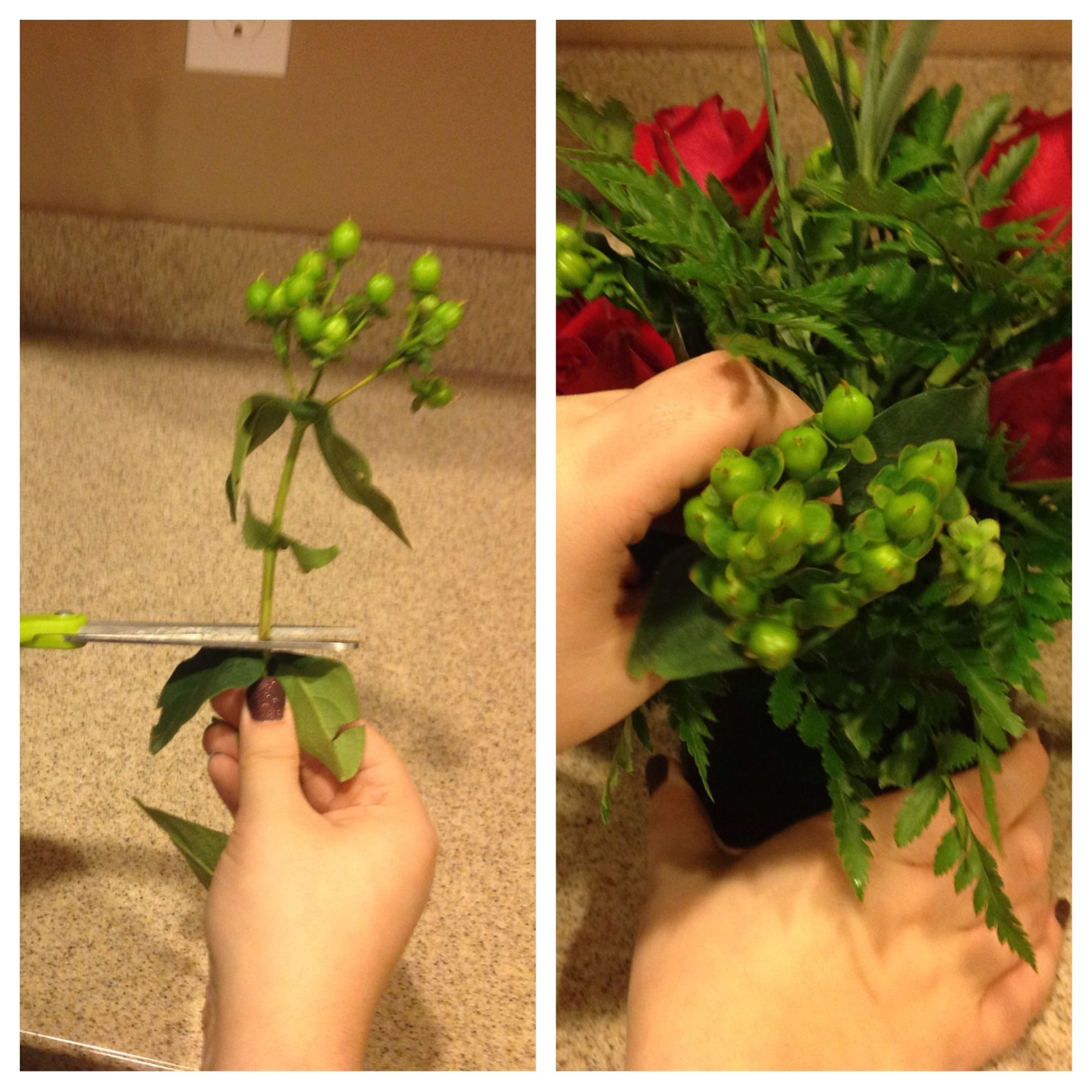 How to Make a Christmas Flower Arrangement 13 Steps (with Pictures