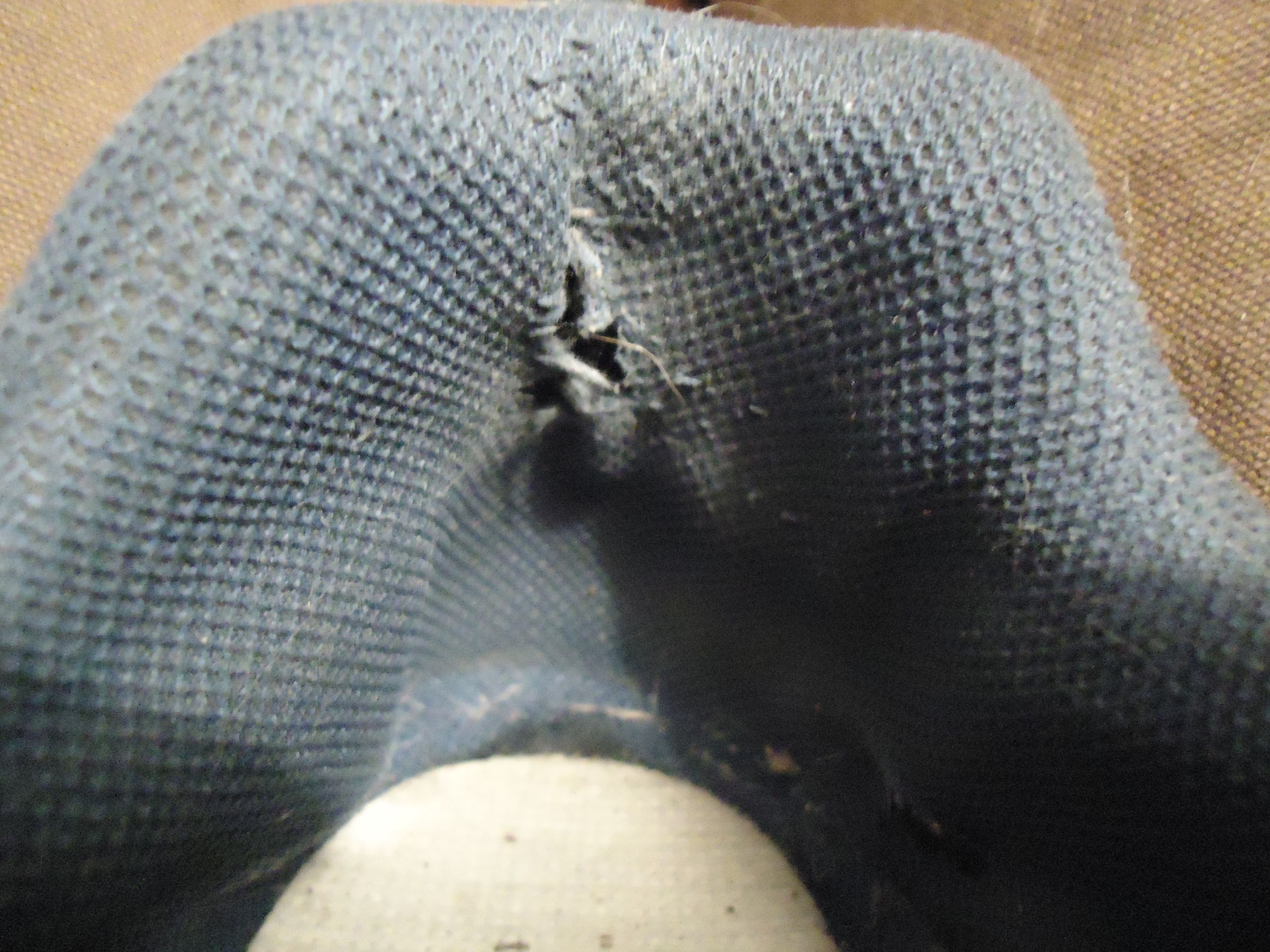 Tennis Shoe Repair Torn Heel Linings 8 Steps Instructables