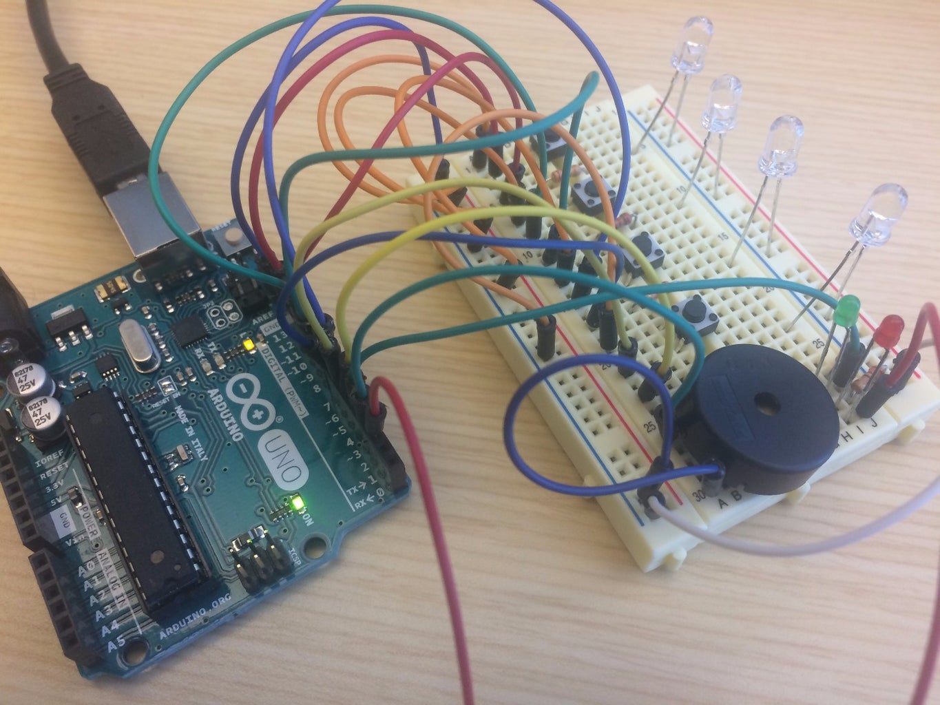 Arduino Simon Says : 7 Steps (with Pictures) - Instructables