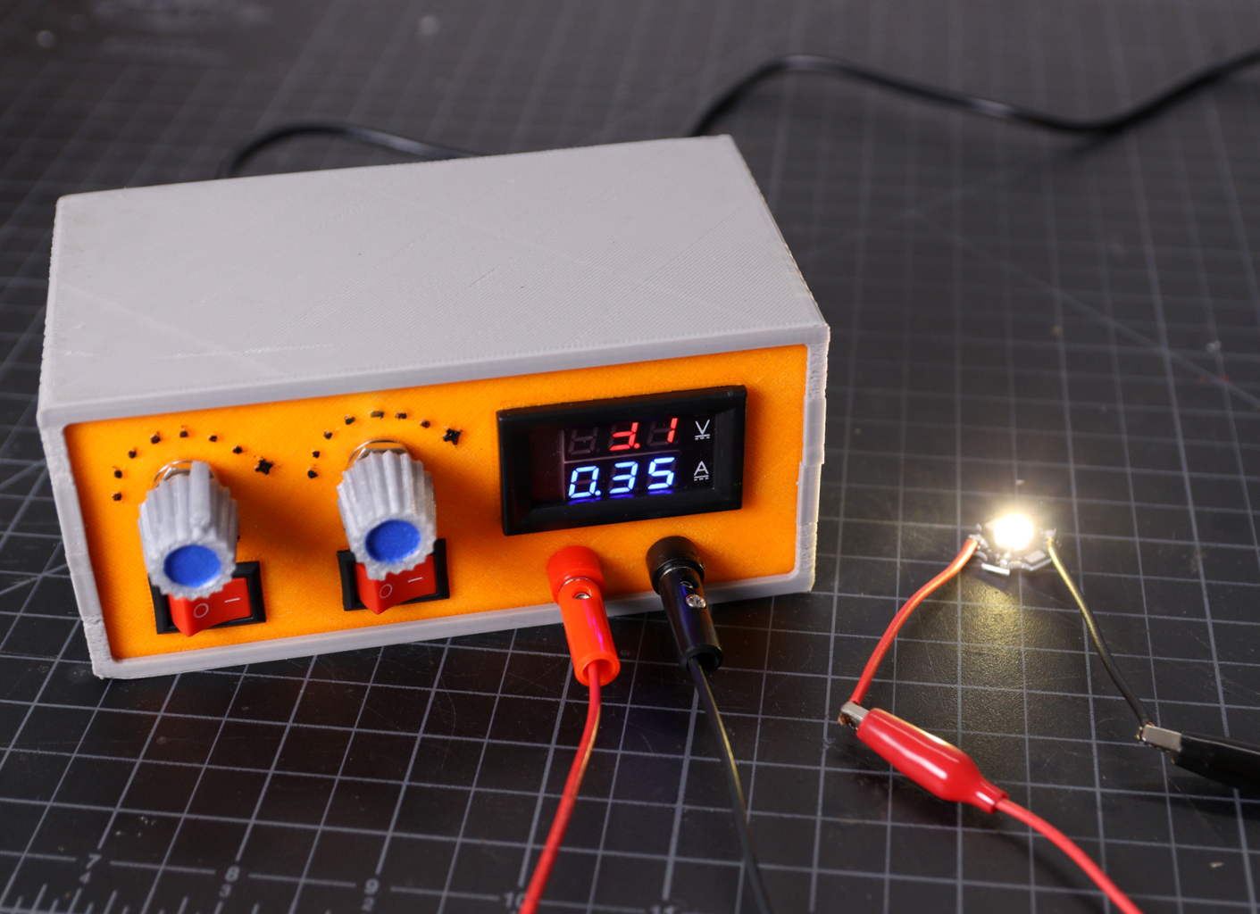 DIY Mini Lab Power Supply : 15 Steps (with Pictures) Circuit Diagram
