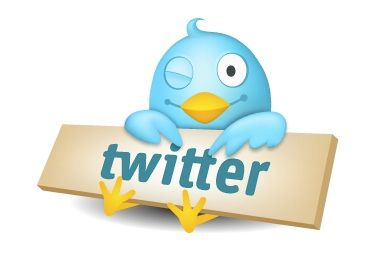 Linux computer tweeting.