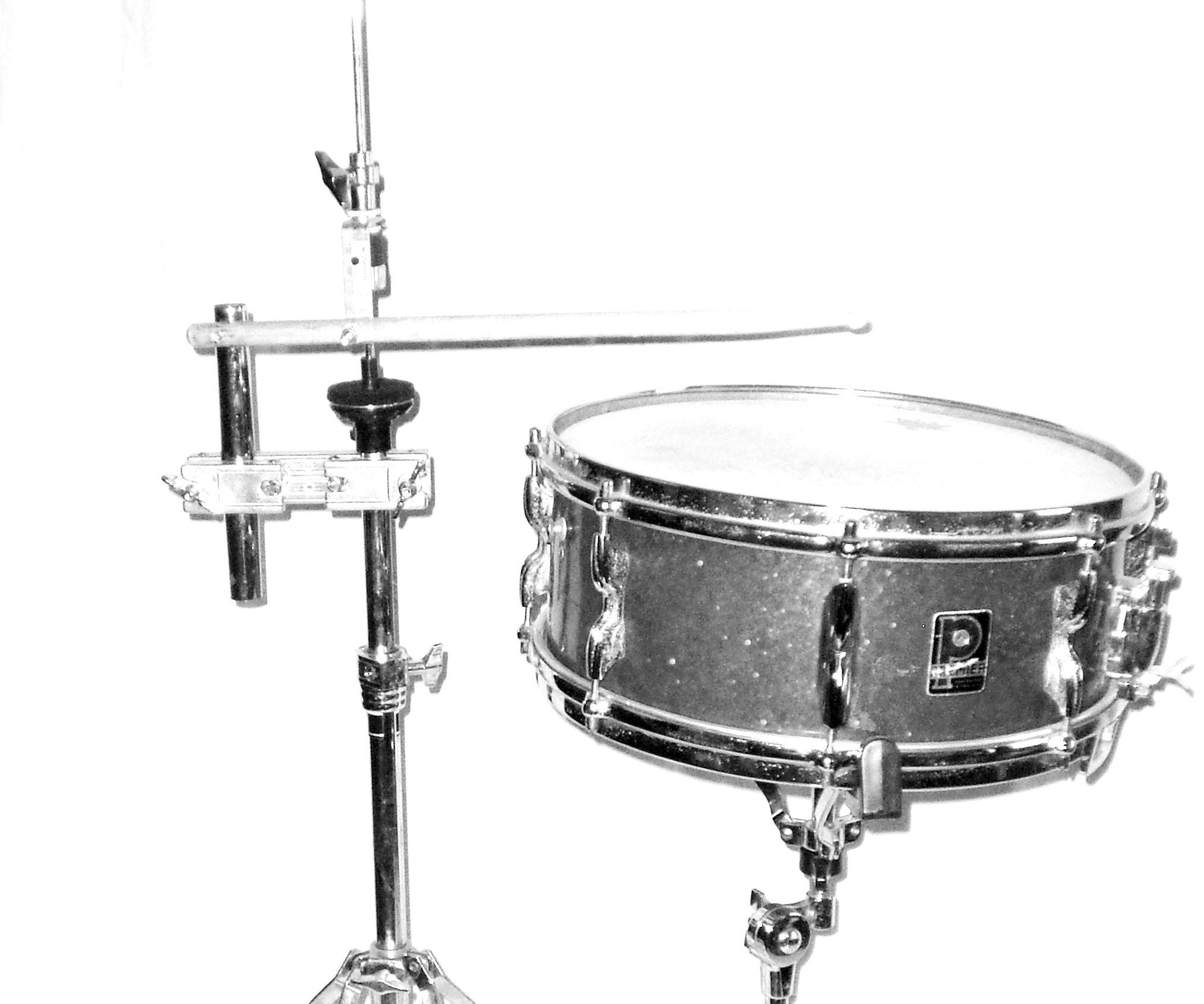 Foot Operated Snare Drum an Adapter for Hihat Stand 12 Steps (with