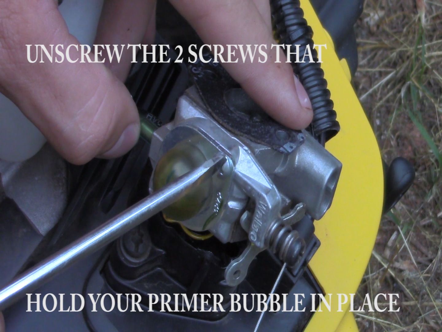 How to Fix a Weed Eater Carburetor Cleaning 7 Steps Instructables