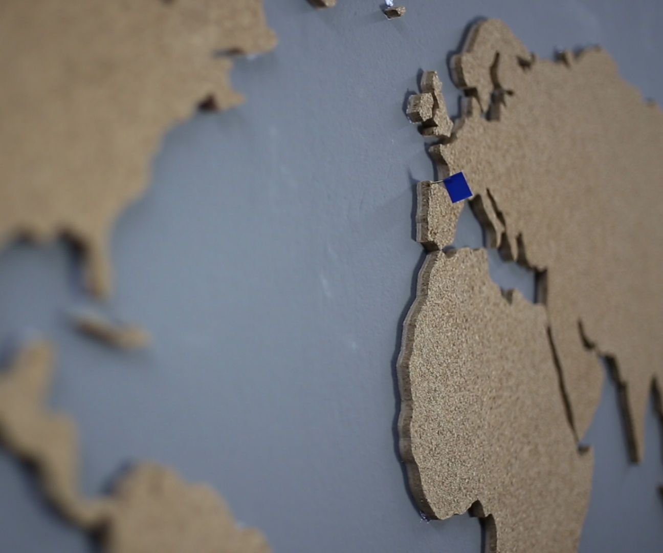 DIY guide for Cork World Map with step-by-step instructions