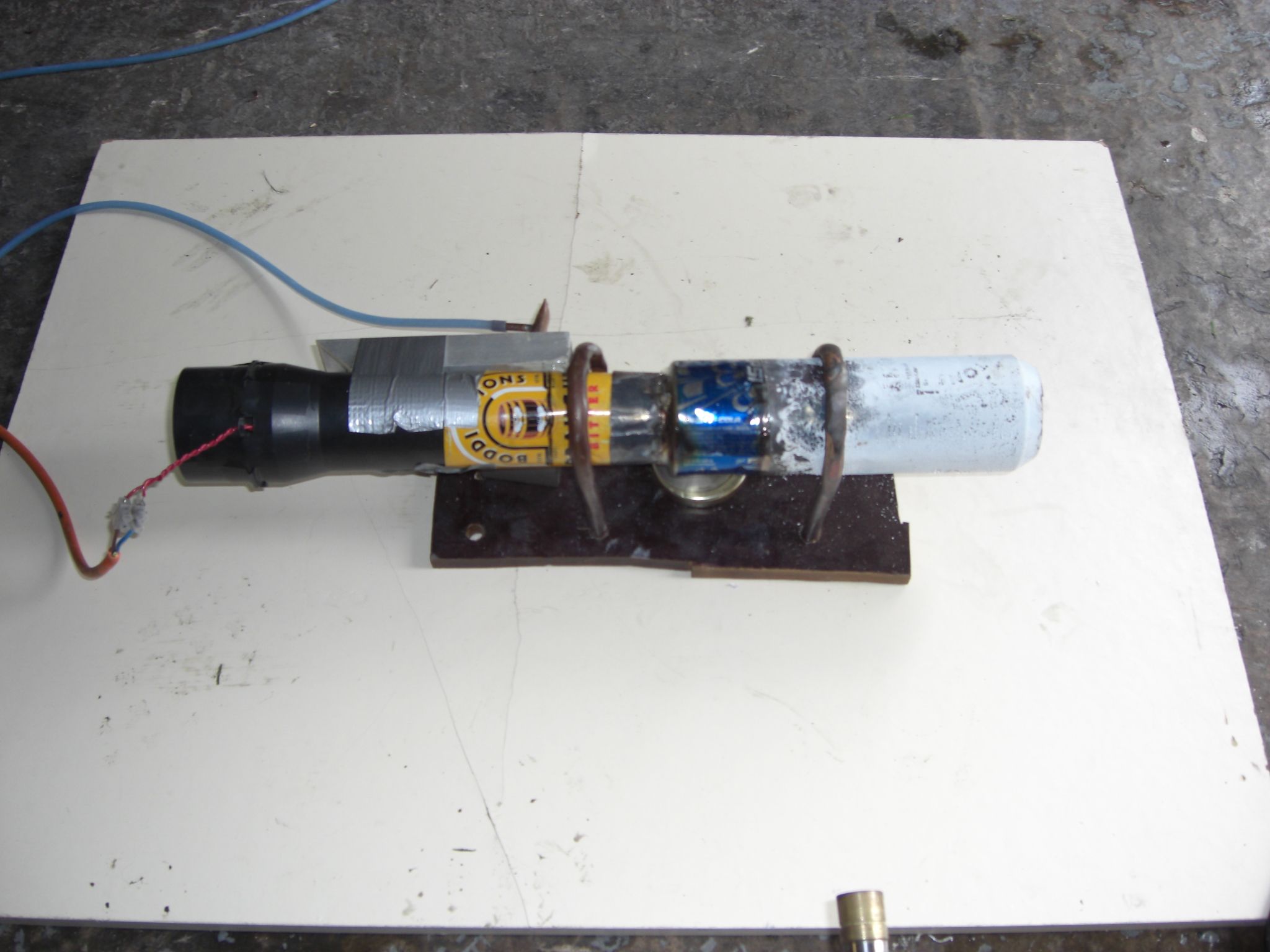 Beer Can Jet Engine Mk II 9 Steps Instructables