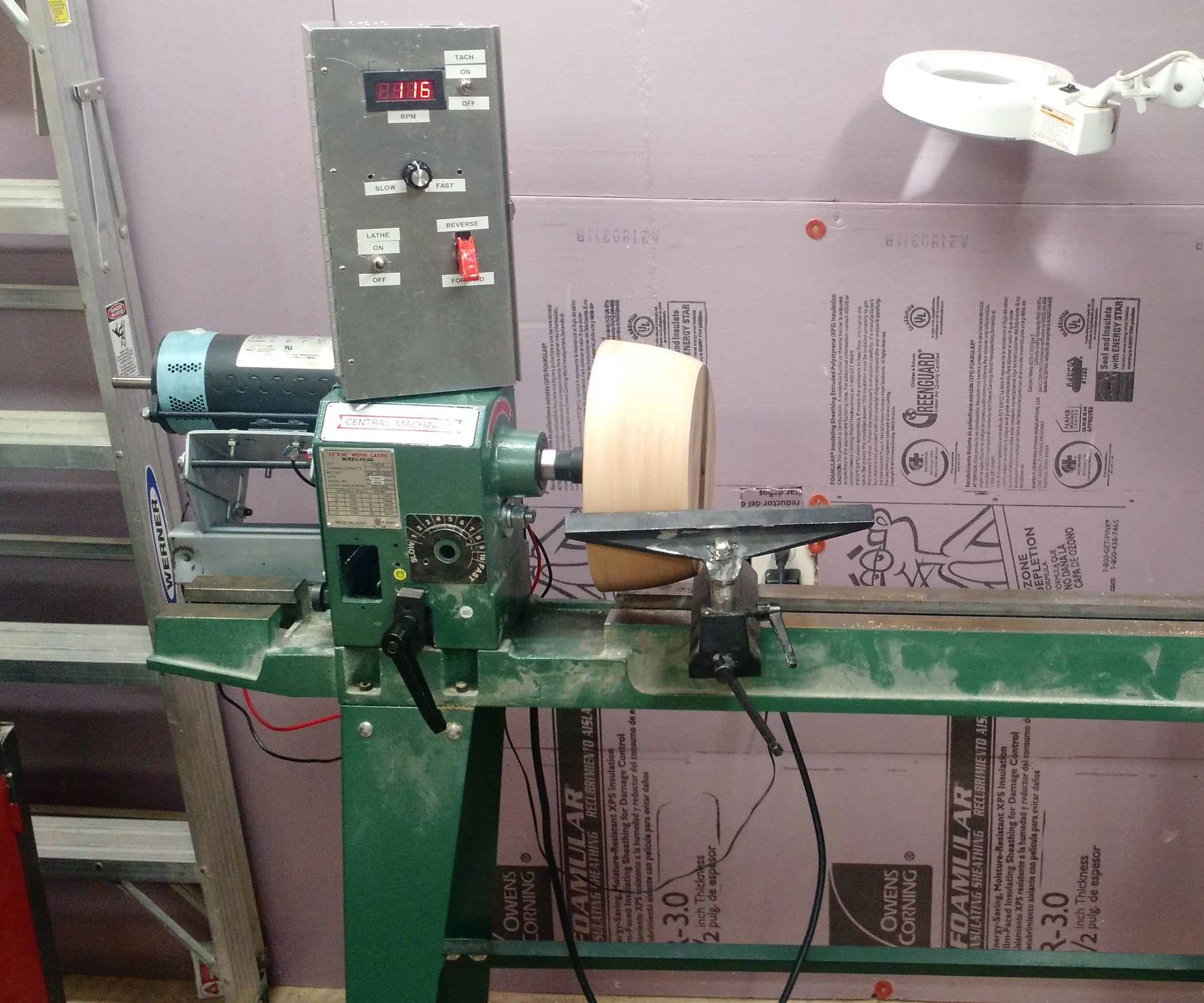 Replacing a Wood Lathe Motor With a Treadmill Motor 10 Steps (with