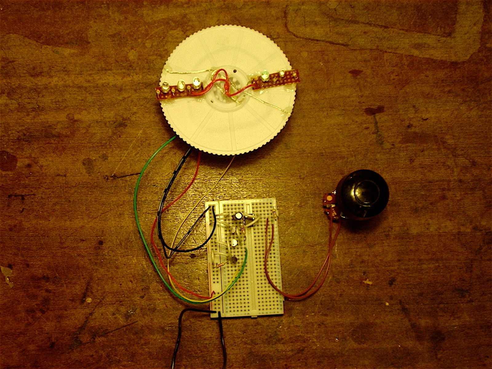 How to Build This Amazing Spinning Rainbow Light Wheel!!! 10 Steps