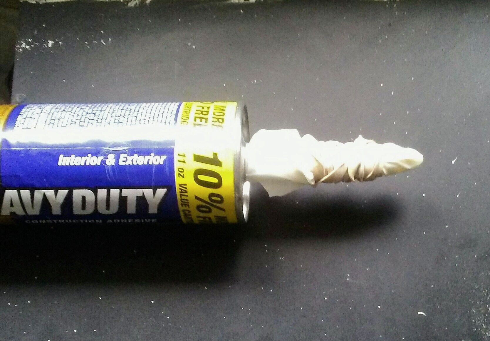Prevent Caulk/Construction Adhesive From Drying Out/Hardening Quickly