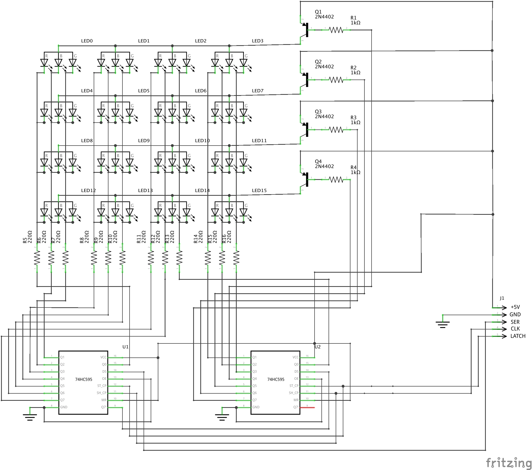 Rgb Led Matrix 5 Steps Instructables