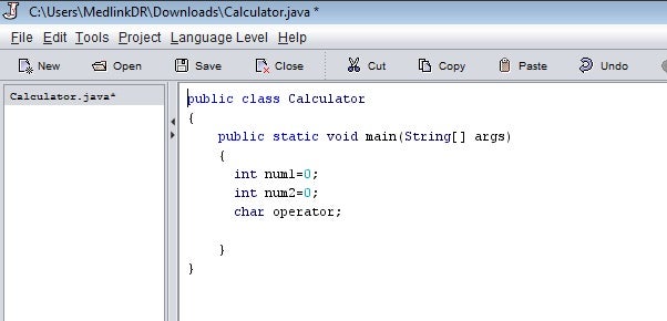 How To Make A Simple Calculator In Java 9 Steps Instructables How To Make A Simple Calculator In Java 9 Steps Instructables