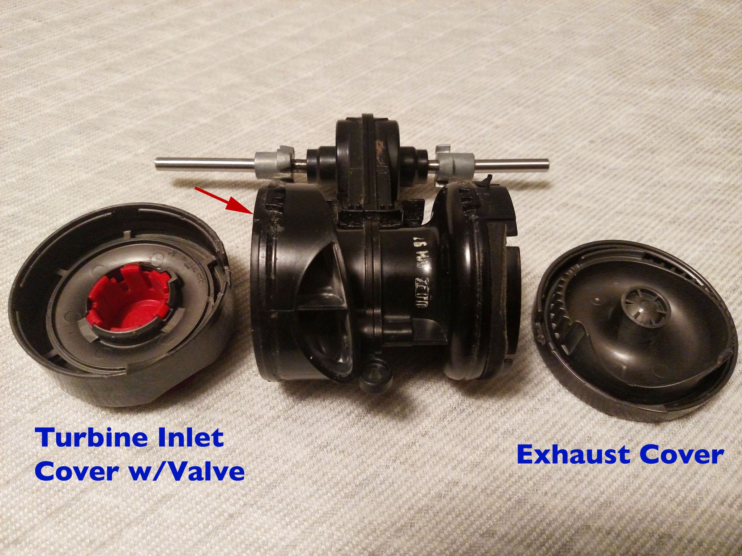Dyson Turbinehead Cracked Turbine Repair 10 Steps With Pictures Instructables