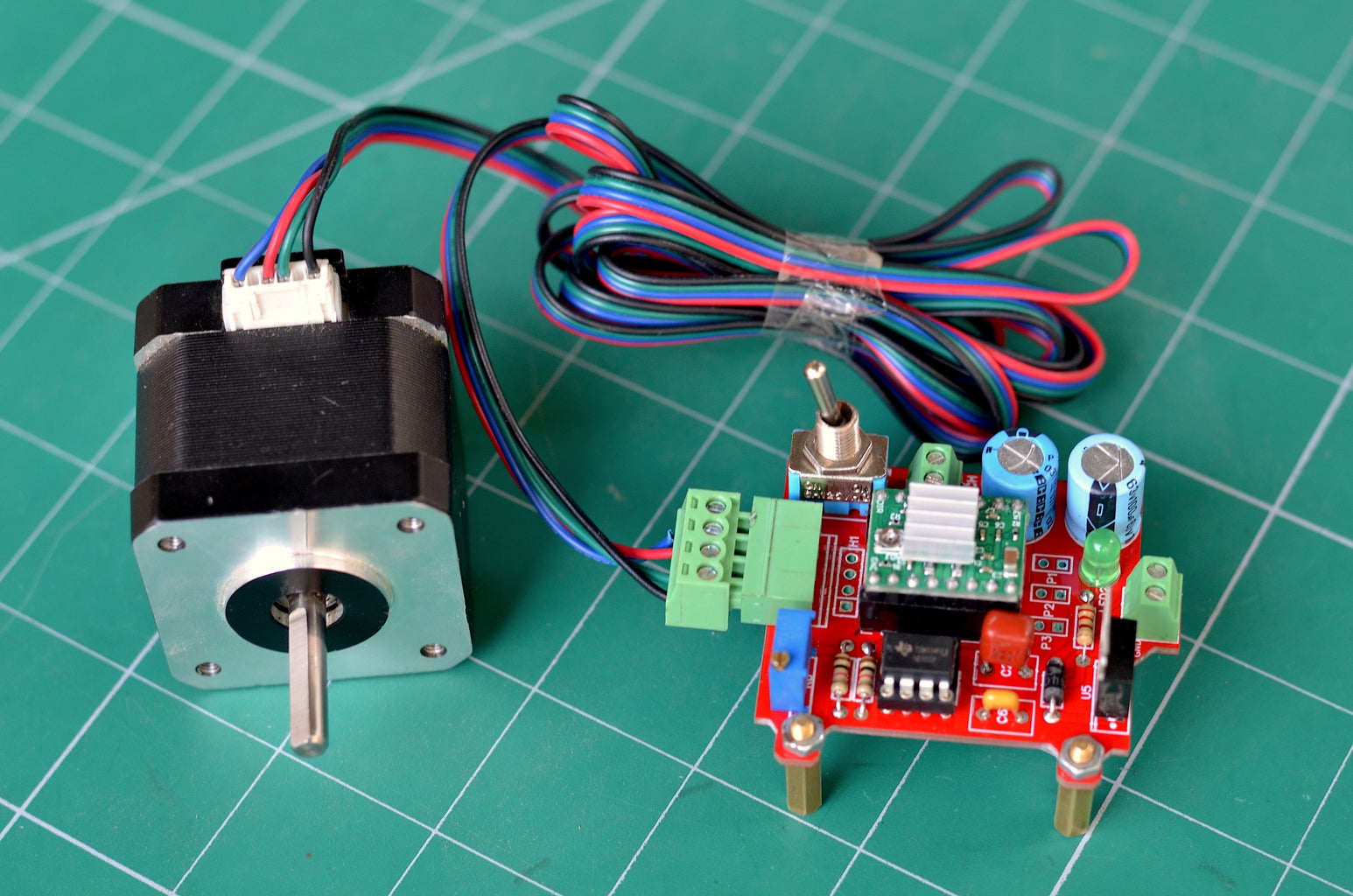 DIY Stepper Motor Controller : 6 Steps (with Pictures) Circuit Diagram