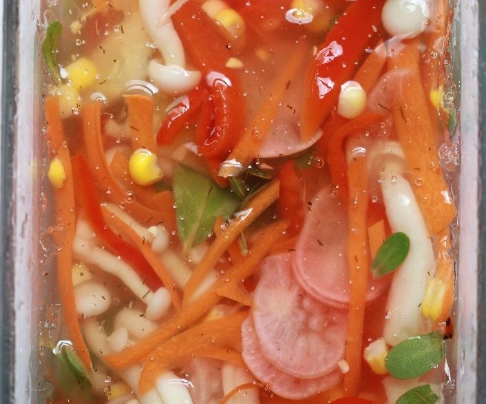 Vegetable Jelly Salad 4 Steps Instructables