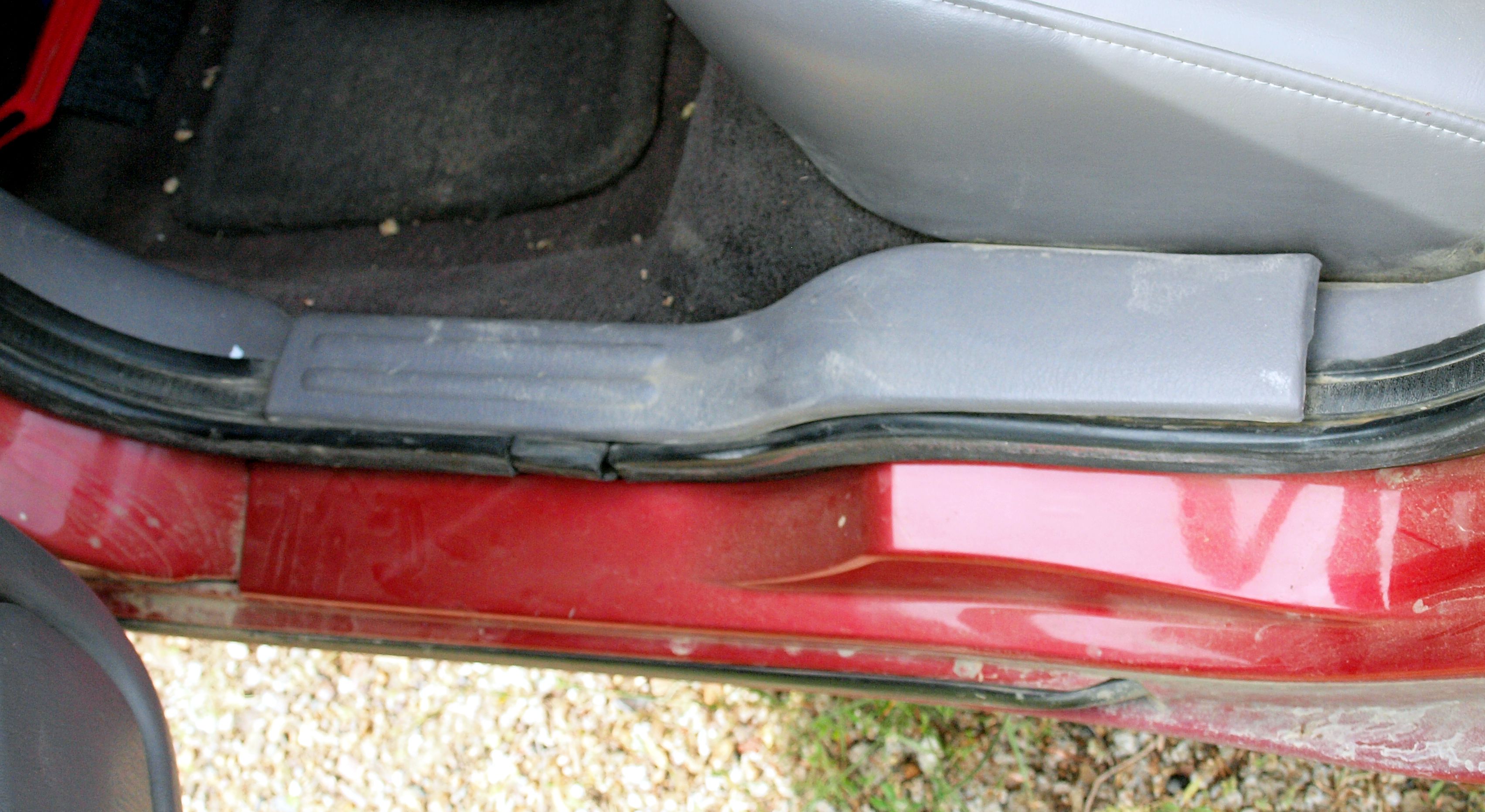 An Easy and Permanent Fix for Older Car Door Seals. 3 Steps (with