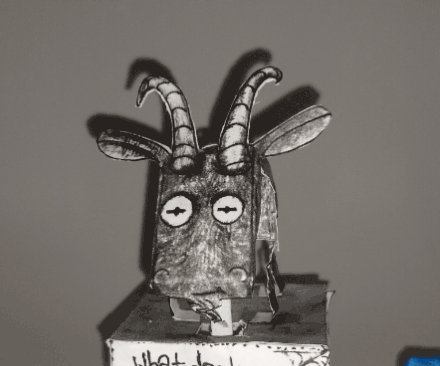 black phillip - paper automaton DIY Project DIY Project Image