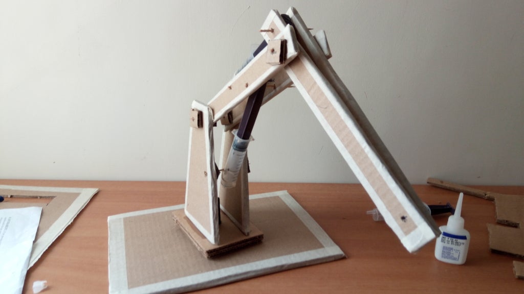 Making An Impressive Working Robotic Arm From Cardboard - Make: