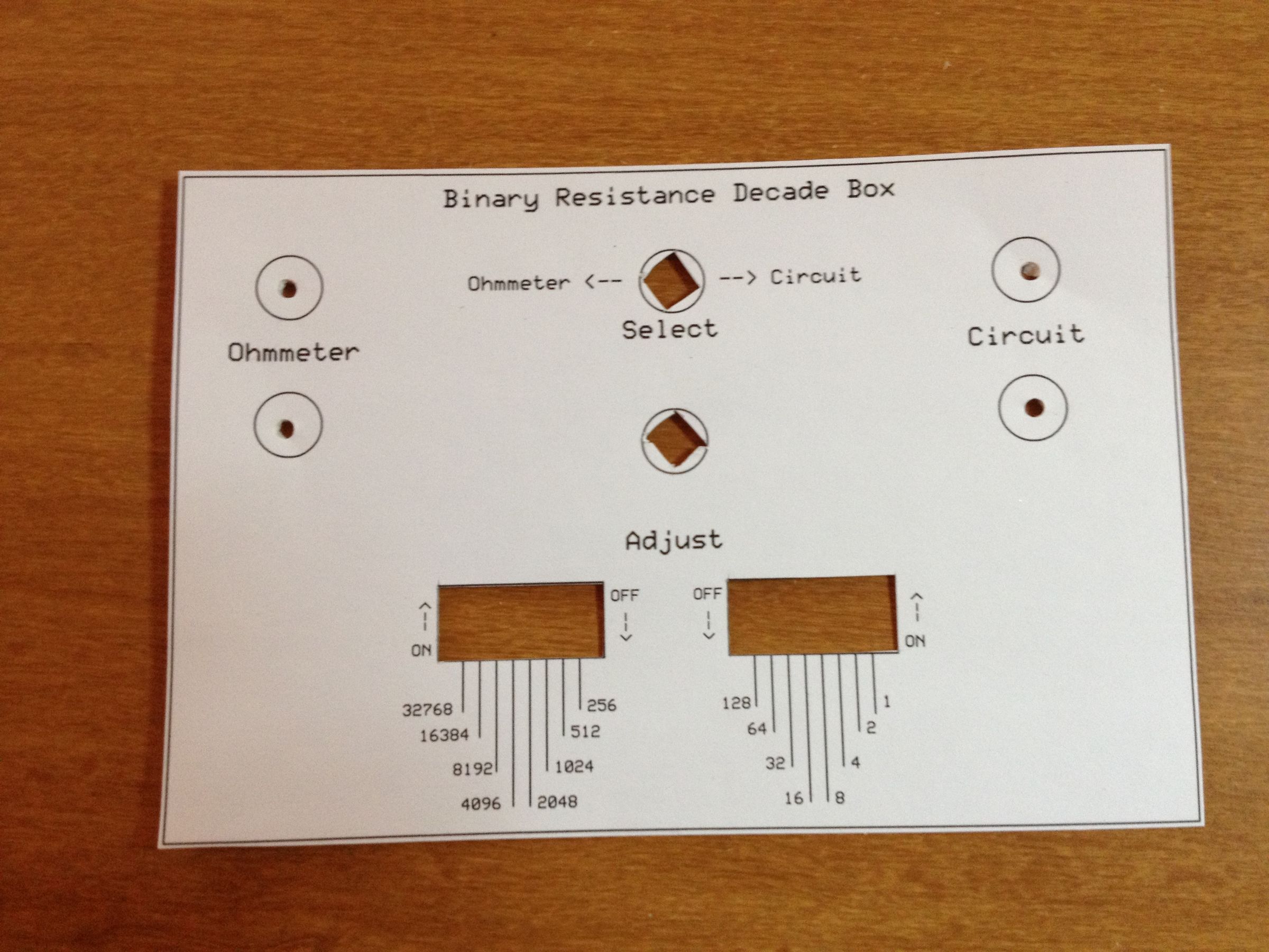 Binary Resistance Decade Box 6 Steps (with Pictures) Instructables