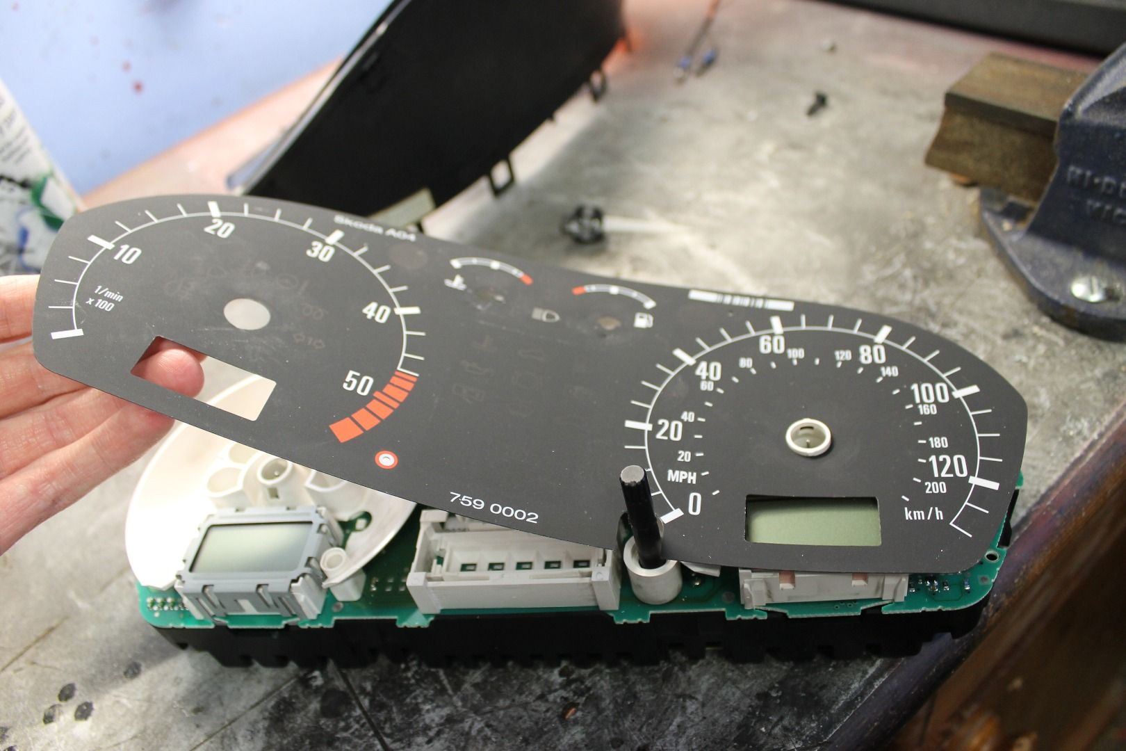 Skoda Fabia Mk1 LED Dashboard Lighting Conversion 10 Steps