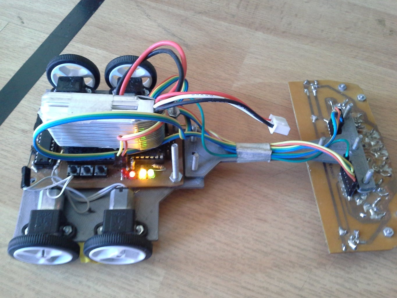 High Performance Line Follower Robot : 12 Steps (with Pictures ...