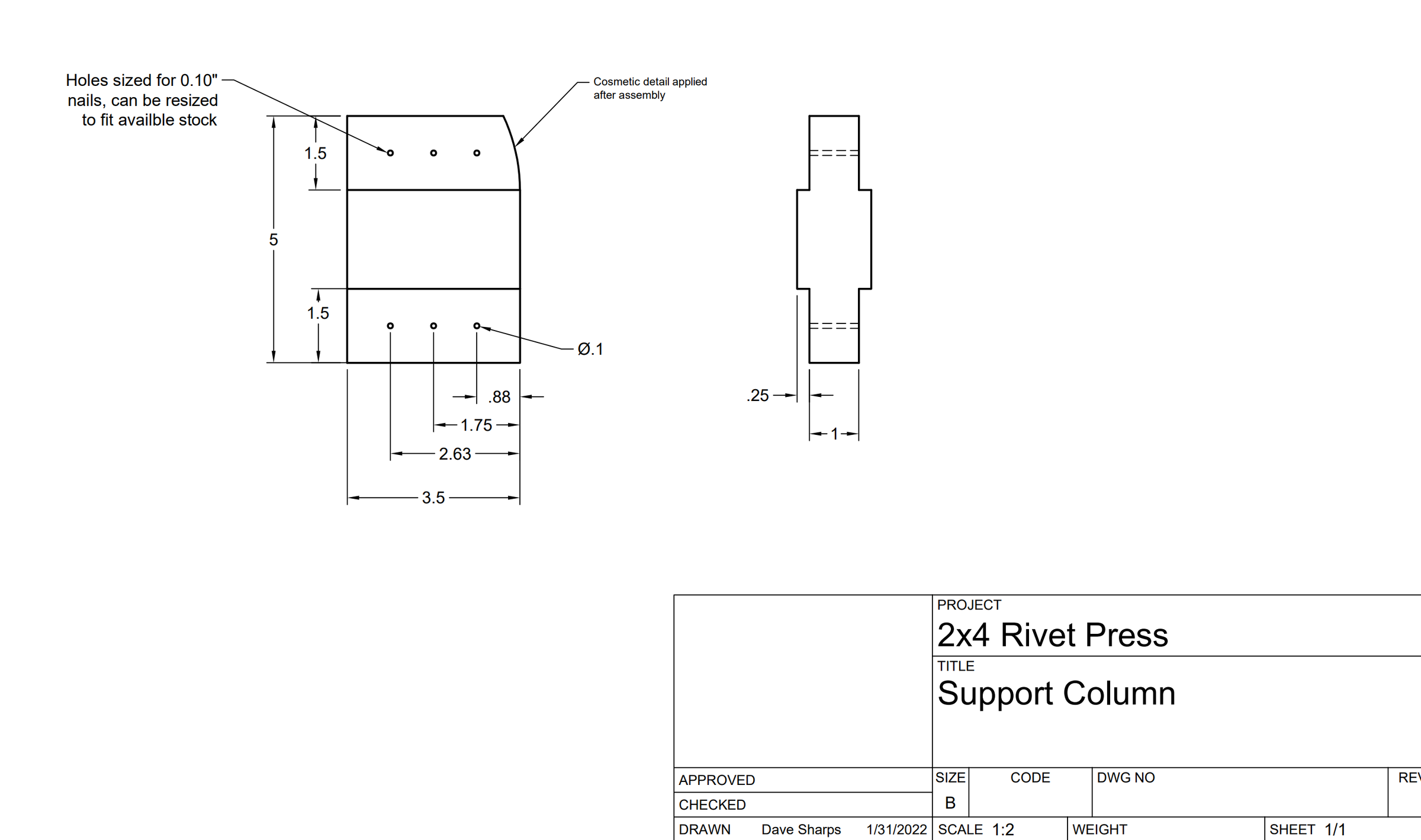 Turning a 2x4 Into an Arbor Press 39 Steps (with Pictures