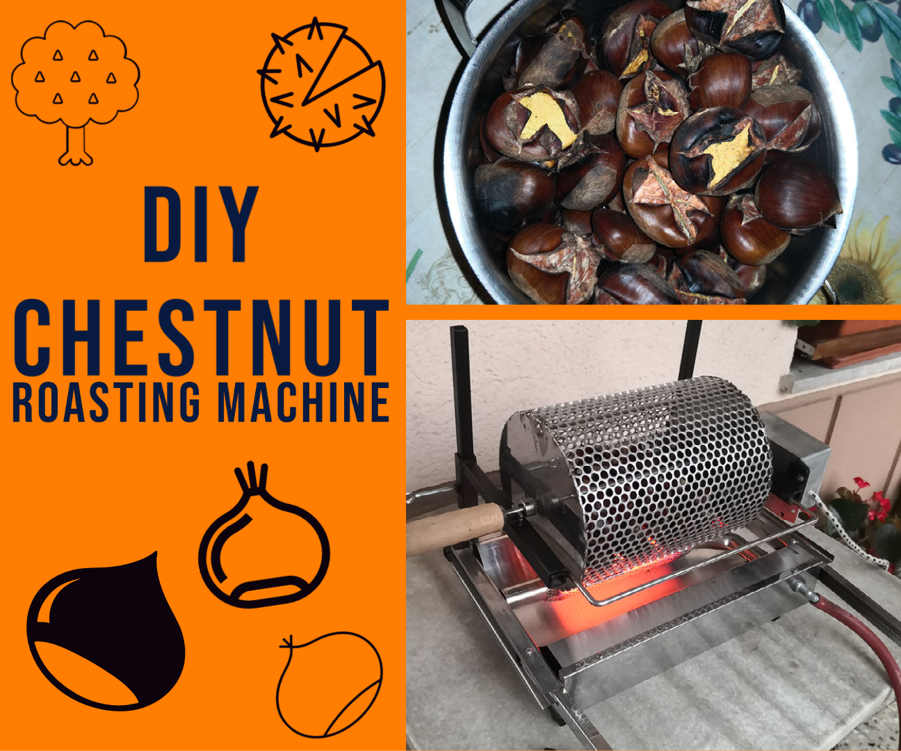 Automatic Chestnut Roasting Machine 15 Steps (with Pictures