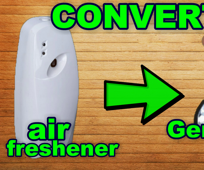 ✔convert air freshener into dynamo generator DIY Project DIY Project Image