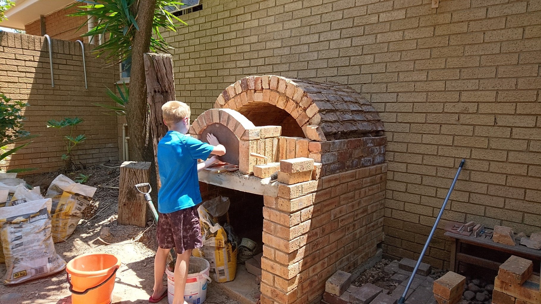 Pizza Oven Build 13 Steps With Pictures Instructables Pizza Oven Build 13 Steps With, Outdoor Brick Oven Pizza Ovens Plans Pdf