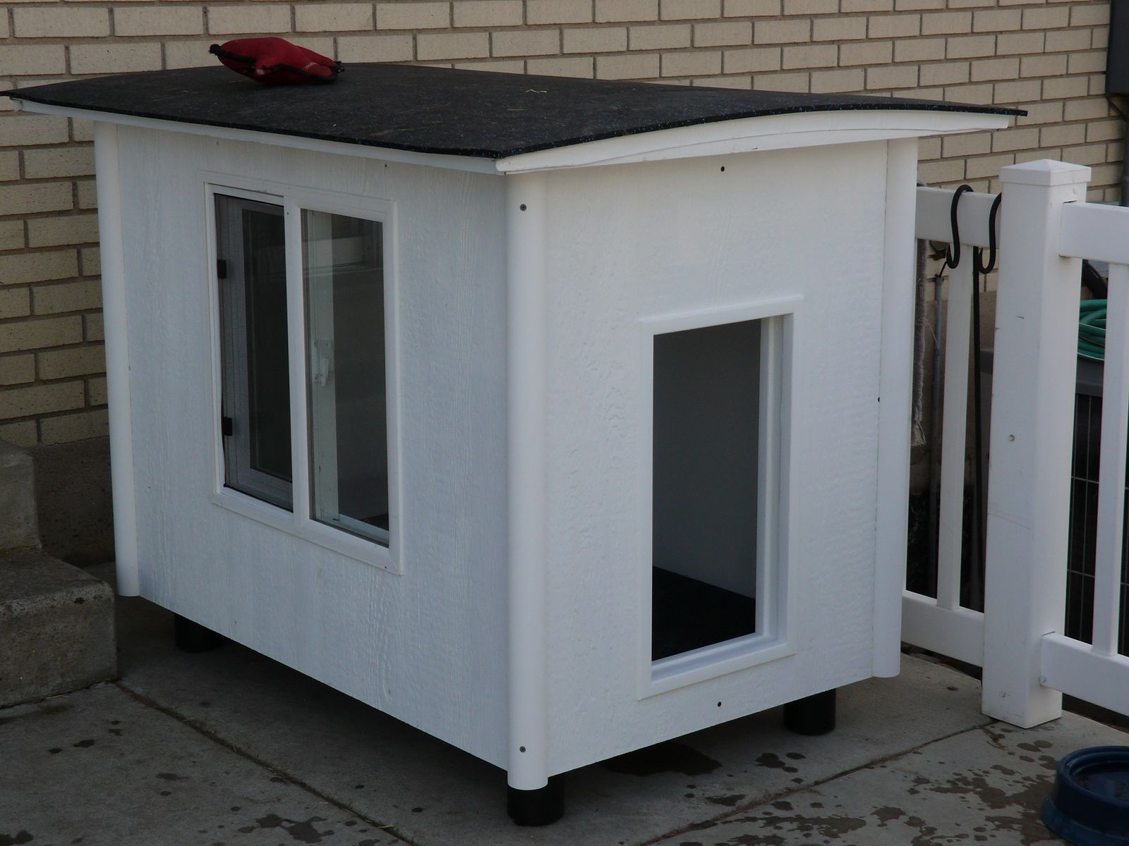 pvc pipe dog house