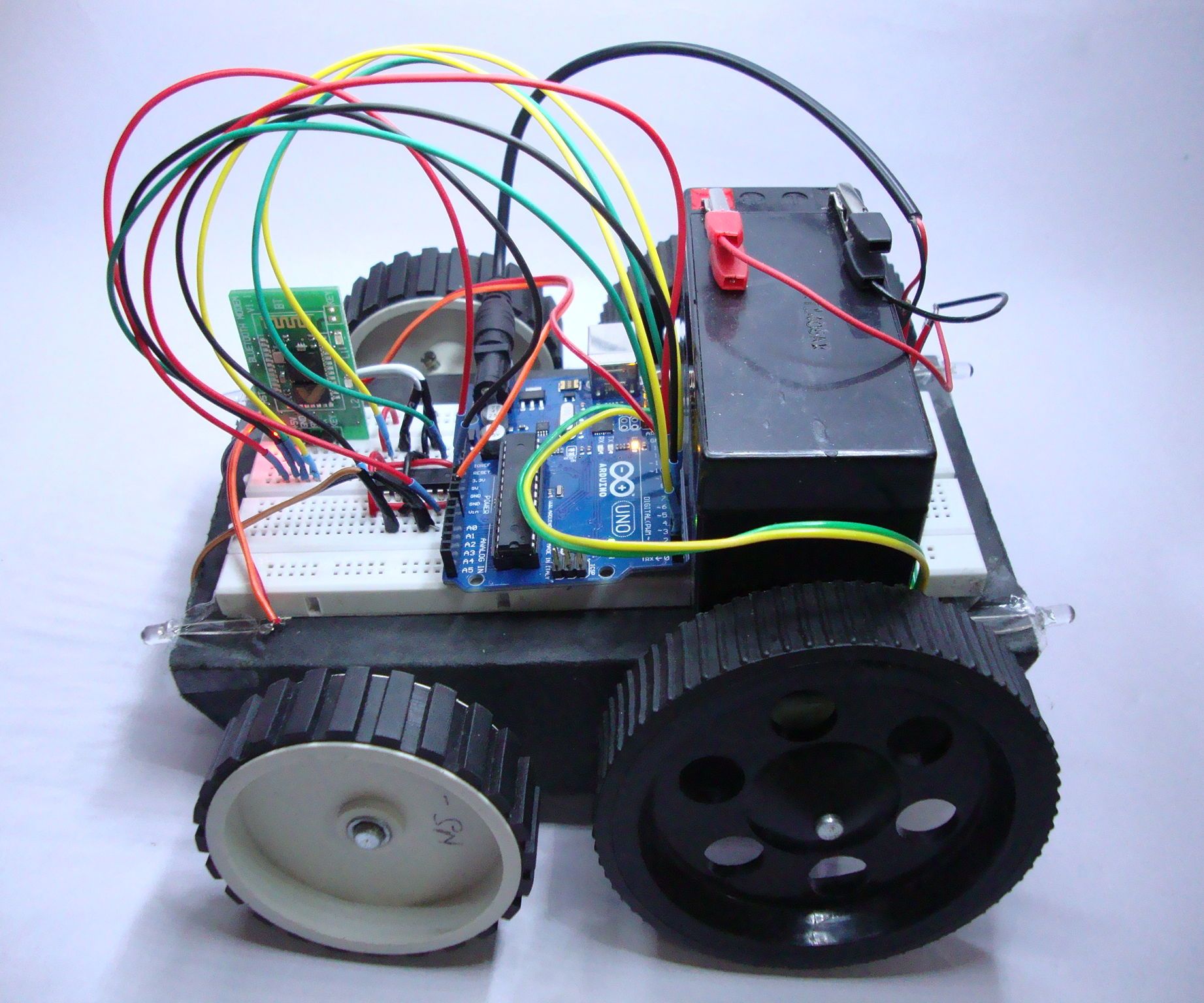 DIY guide for DIY Laptop Controlled Robot V1.0 with step-by-step instructions