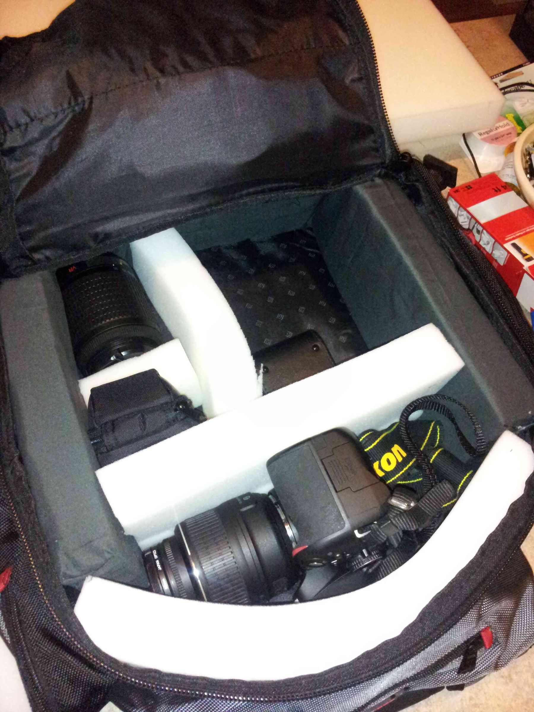 DIY DSLR Camera Backpack 12 Steps Instructables