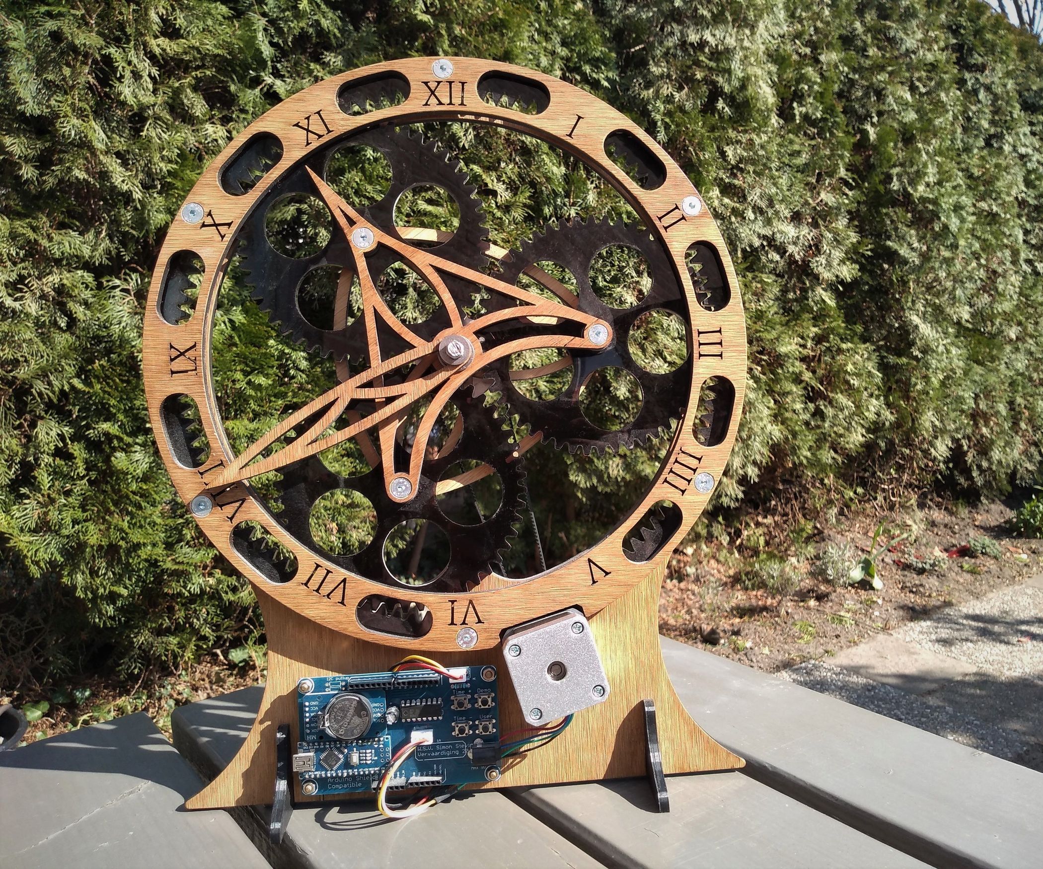 Gear Clock 6 Steps (with Pictures) Instructables