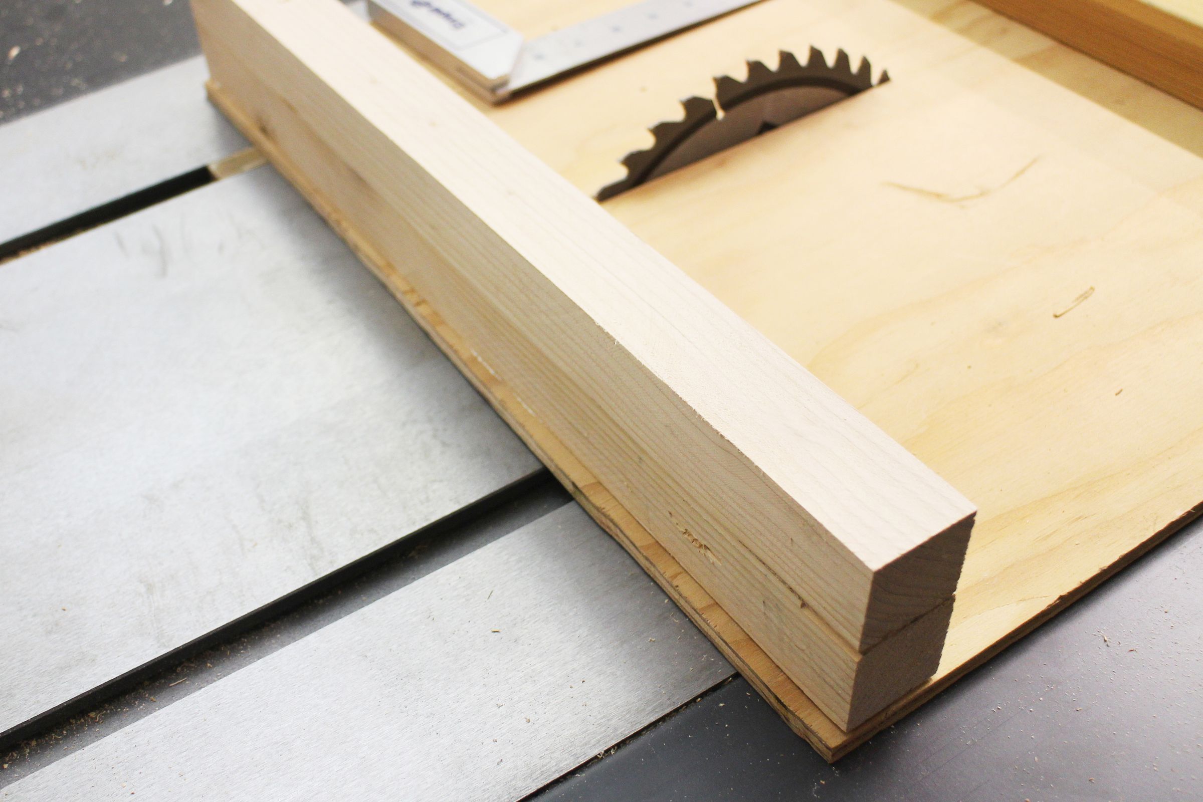 Easy Table Saw Sled 16 Steps With Pictures Instructables