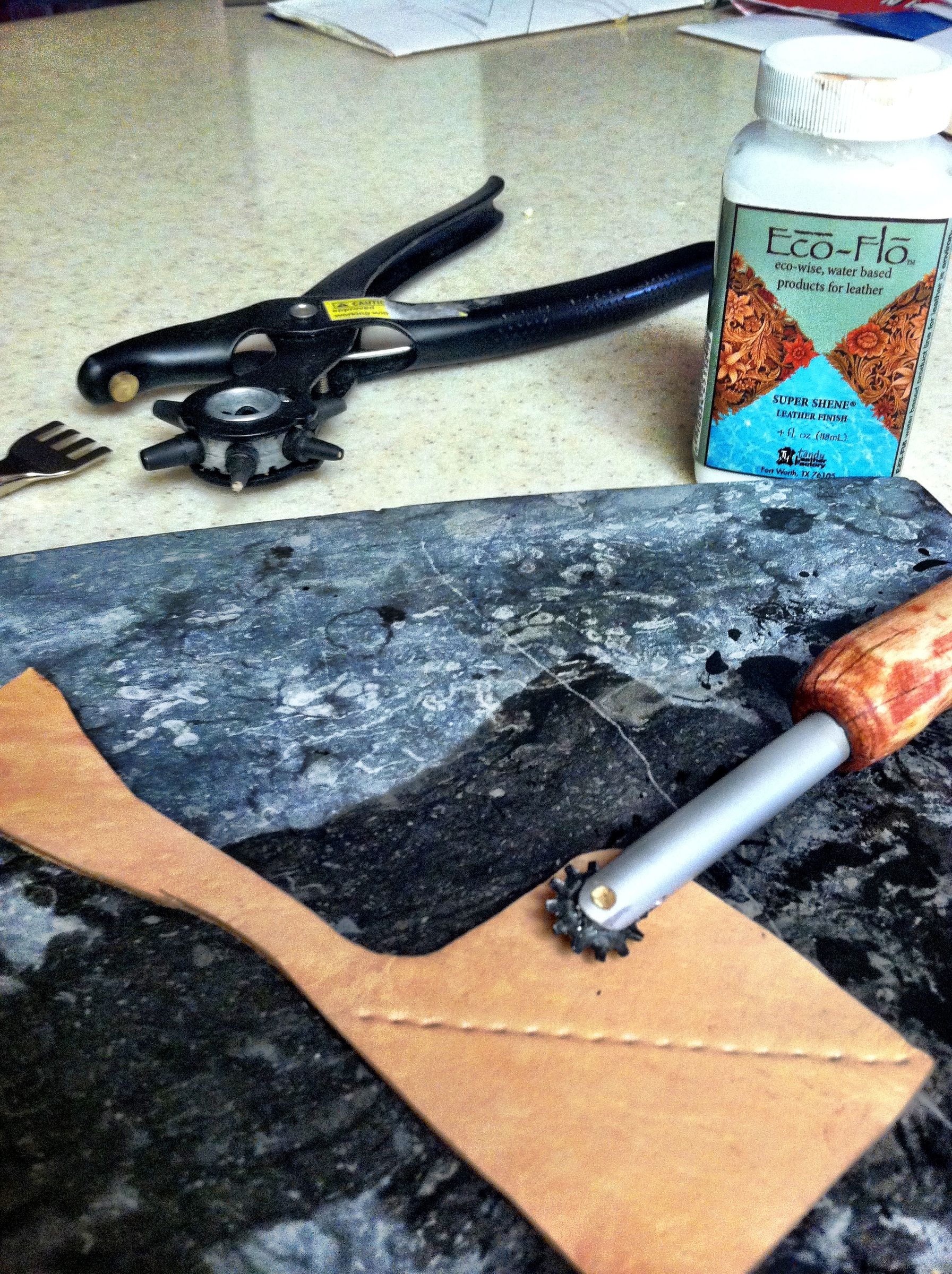 DIY: Leather Stitching Wheel