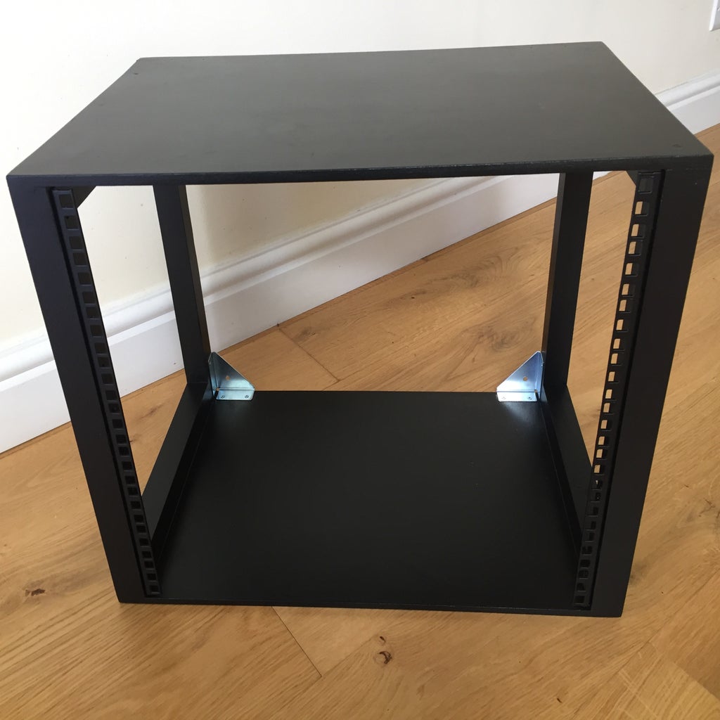 19 Inch 9U Comms Rack Made of Wood : 5 Steps - Instructables