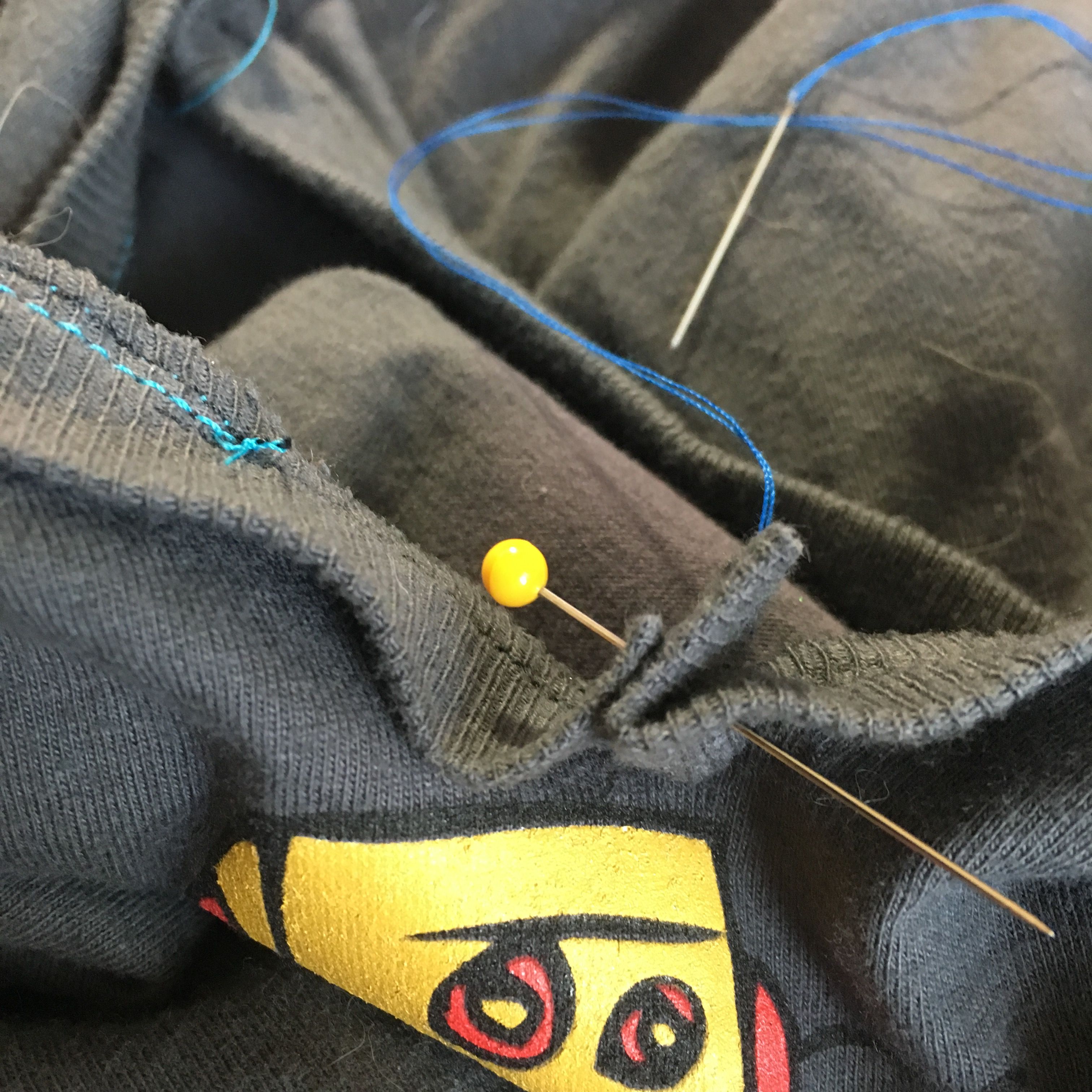 Turning a Crew Neck Into a VNeck 11 Steps (with Pictures