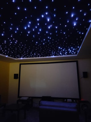Fiber Optic Ceiling Starlights 5 Steps Instructables Fiber Optic Ceiling Starlights 5, Star Lights For The Ceiling