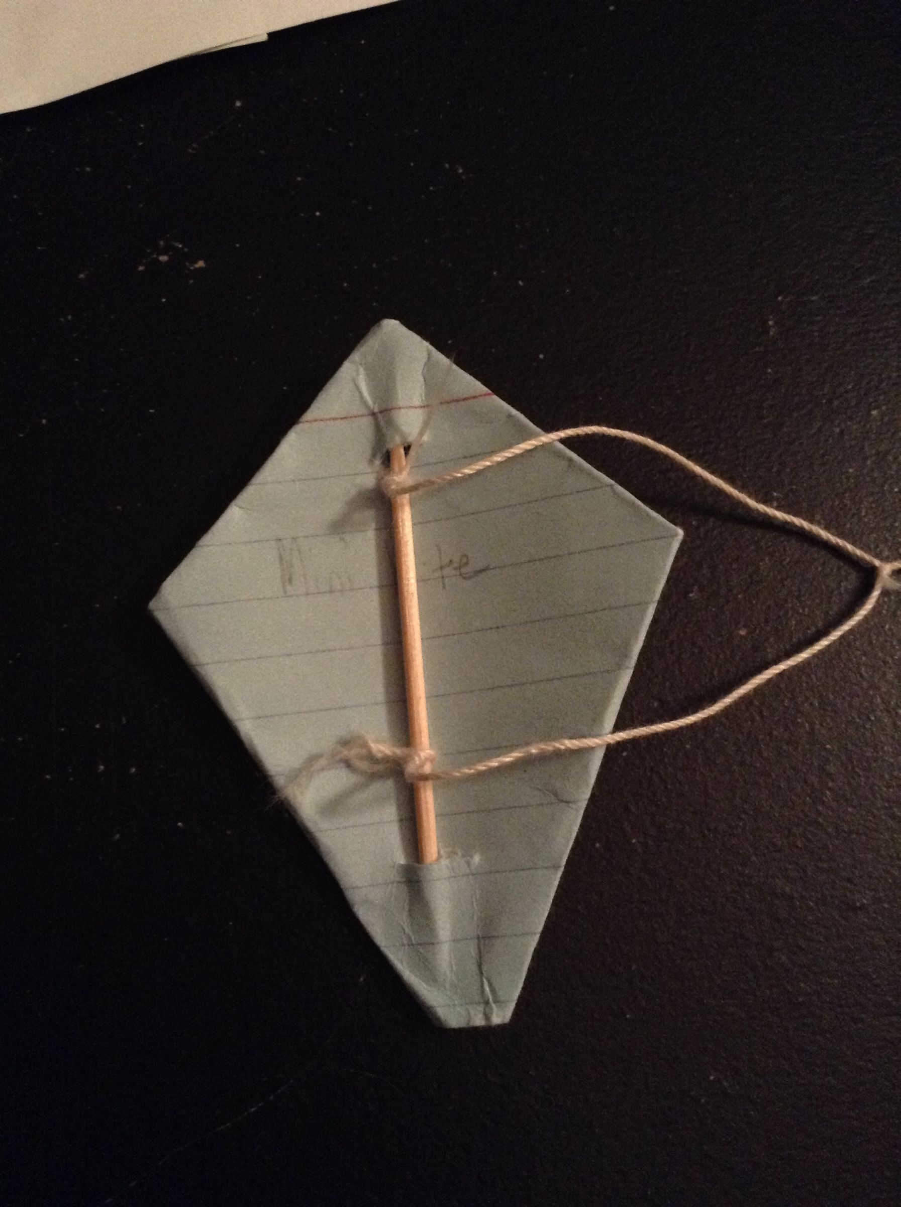 Super Mini Kite 4 Steps Instructables