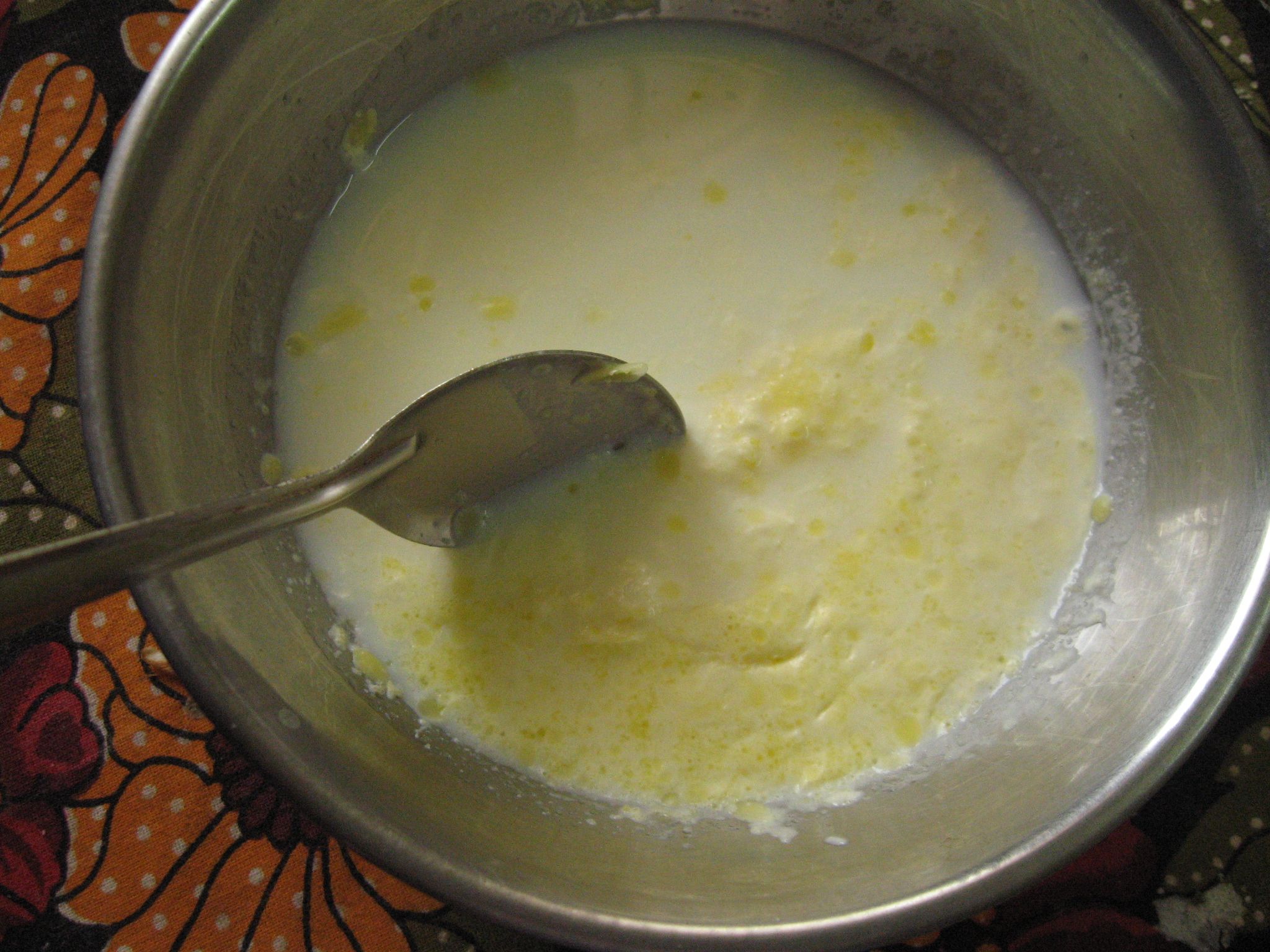 How to Collect Cream From Milk and Make Frosting at Home : 5 Steps ...