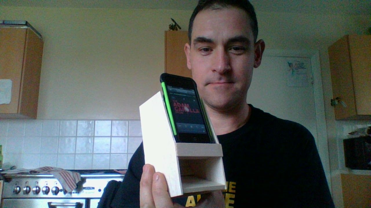 folded horn passive phone speaker