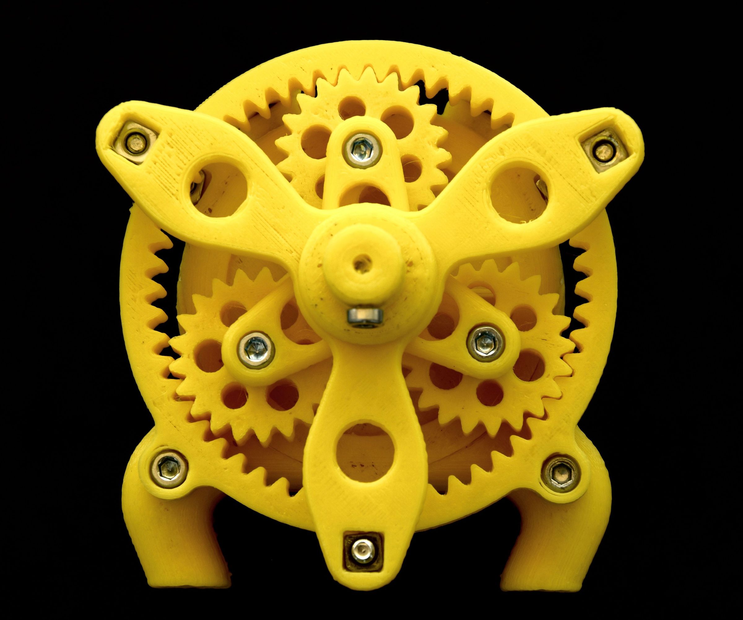 3D Printed Water Motor